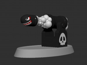 Banzai Bill Blaster Bullet Based 3D प्रिंट मॉडल