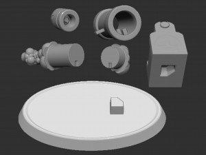 Banzai Bill Blaster Bullet Based 3D Print Model