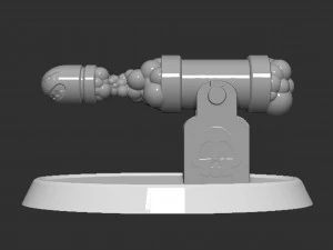 Banzai Bill Blaster Bullet Based 3D Print Model
