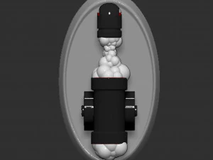 Banzai Bill Blaster Bullet Based 3D Print Model