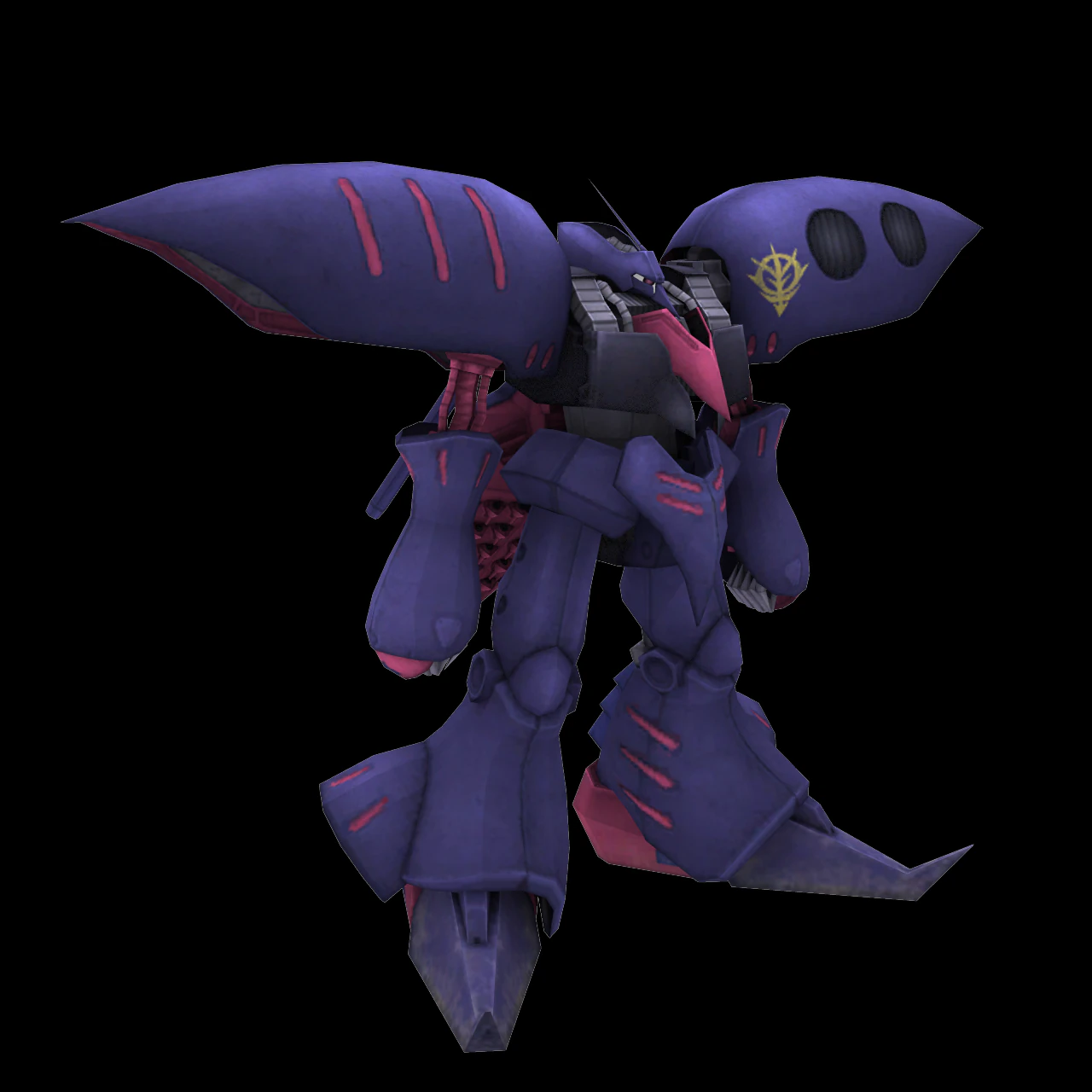 GUNDAM Qubeley MK-II 3D Model .c4d .max .obj .3ds .fbx .stl .blend 