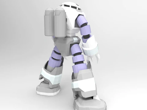 GUNDAM Z GOK 3D Model