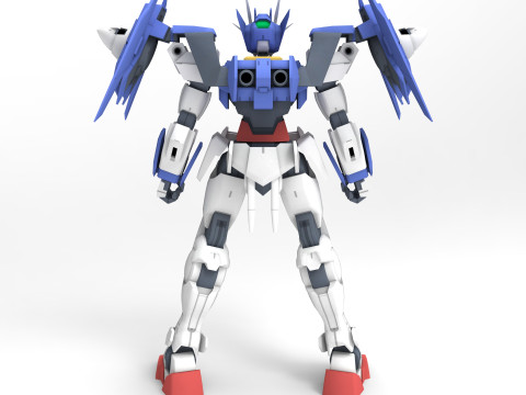 GUNDAM 00 Diver 3D Model