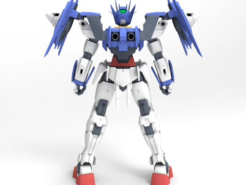 GUNDAM 00 Diver 3D Model