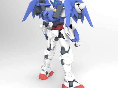 GUNDAM 00 Diver 3D Model