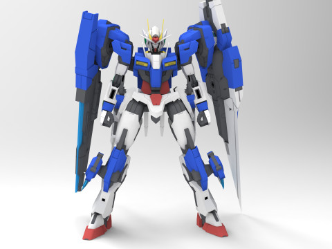 GUNDAM 00 Seven Swords Modèle 3D