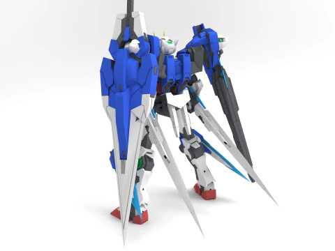 GUNDAM 00 Seven Swords 3D Model