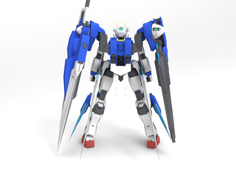 GUNDAM 00 Seven Swords Modèle 3D