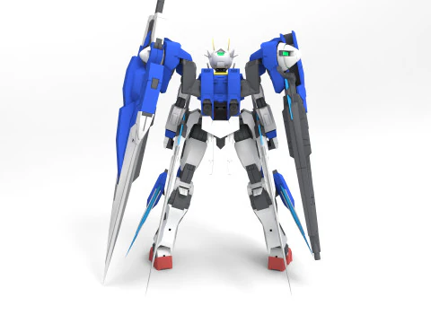 GUNDAM 00 Seven Swords 3D Model