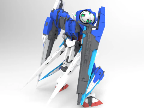 GUNDAM 00 Seven Swords 3D Model