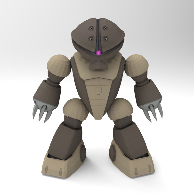 GUNDAM Acguy Modelo 3D .c4d .max .obj .3ds .fbx .stl .blend 