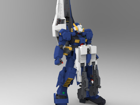 GUNDAM Advanced Hazel Sensor Modelo 3D