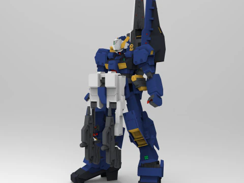 GUNDAM Advanced Hazel Sensor 3D Model
