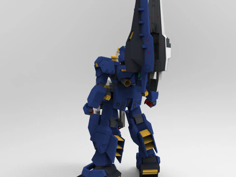 GUNDAM Advanced Hazel Sensor 3D Model