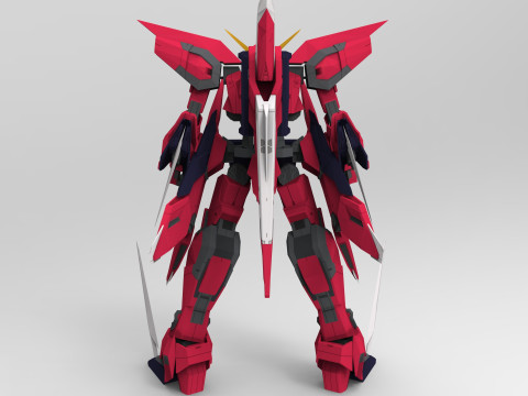 GUNDAM Aegis Modelo 3D
