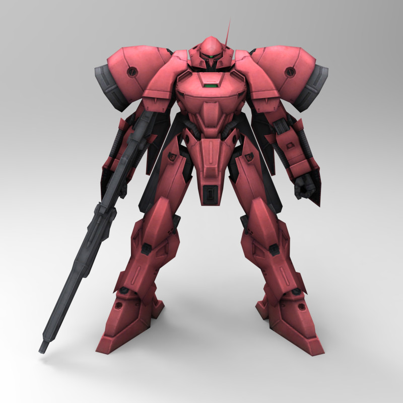 Gundam AGX 04 3D मॉडल .c4d .max .obj .3ds .fbx .stl .blend 