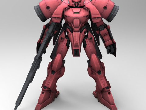 Gundam AGX 04 Modelo 3D