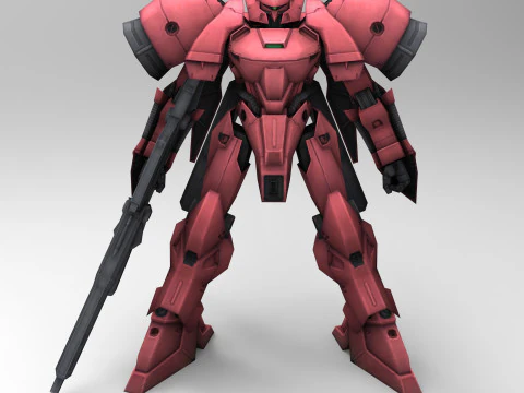 Gundam AGX 04 3D Модель