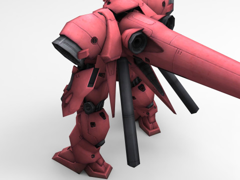 Gundam AGX 04 3D मॉडल