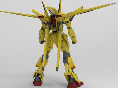 GUNDAM Akatsuki Oowashi 3D Model