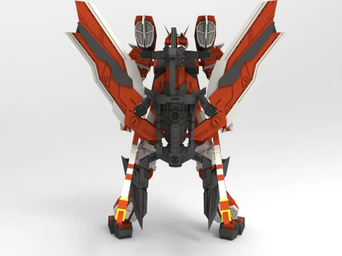 Astray Red Frame 3D Model