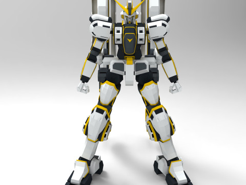 Atlas Gundam 3D Model