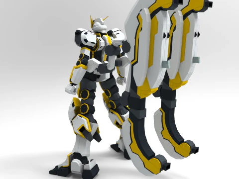 Atlas Gundam 3D Model