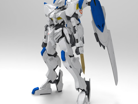 GUNDAM BAEL 3Dモデル