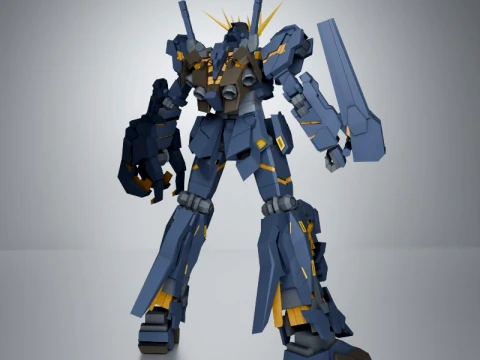 Gundam Bunshine 3D Model