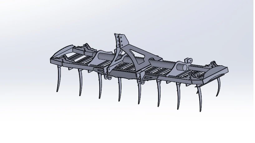 Cultivator 3D printed model 3D Print Model .c4d .max .obj .3ds .fbx .stl .blend