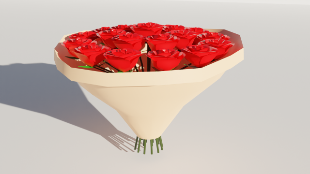 Rose Modelo 3D .c4d .max .obj .3ds .fbx .stl .blend 