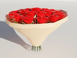 Rosa Modelo 3D