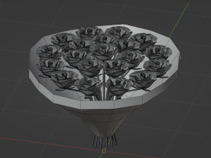 Rosa Modelo 3D