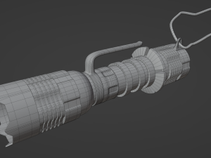 Stylized flashlight Modelo 3D
