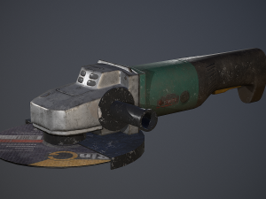 Angle Grinder 3D Модель