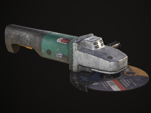 Angle Grinder Modelo 3D