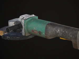 Angle Grinder 3D Model