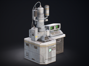 Old laboratory computer Modèle 3D