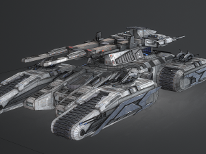 Sci-fi War Machine 3D मॉडल