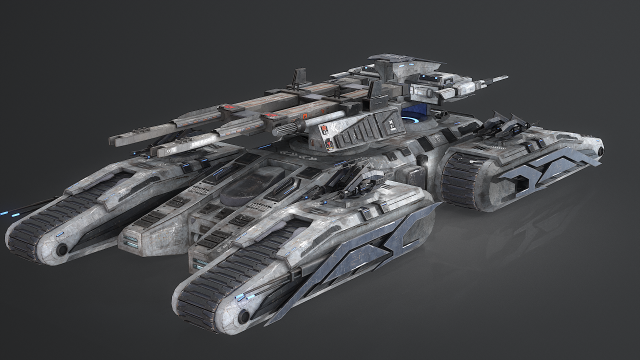 Sci-fi War Machine 3D मॉडल .c4d .max .obj .3ds .fbx .stl .blend 