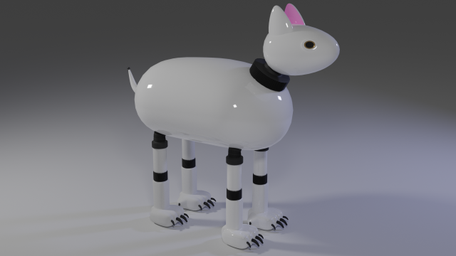 Cat Model 3D .c4d .max .obj .3ds .fbx .stl .blend 