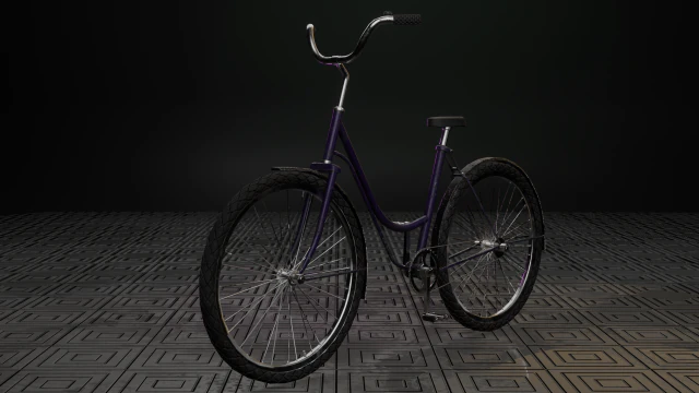 自行车 3D 模型 .c4d .max .obj .3ds .fbx .stl .blend