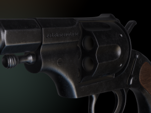 Revolver 3D 模型