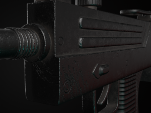 Ingram MAC-10 Modello 3D