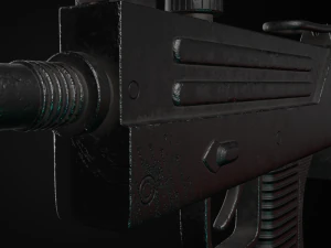 Ingram MAC-10 3D Model
