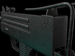 Ingram MAC-10 3D Model