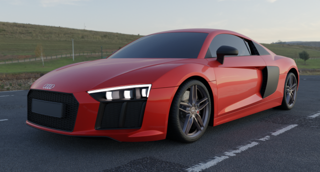 Car 3D Модель .c4d .max .obj .3ds .fbx .stl .blend 