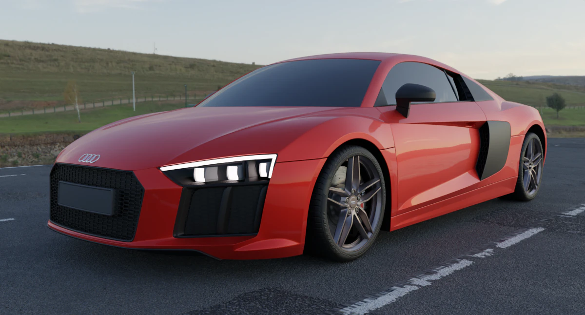 Car 3D Model .c4d .max .obj .3ds .fbx .stl .blend 