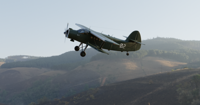 Airplane Model 3D .c4d .max .obj .3ds .fbx .stl .blend 