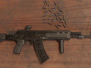 AK-12 Modelo 3D